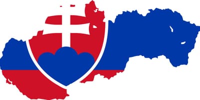 Карти прапор Словаччини